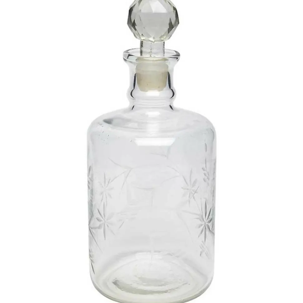 CHEHOMA - Grande carafe gravé mona 0.9l 19x11cm