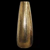 CHEMIN DE CAMPAGNE - Vase en céramique doré 16.5 x 45cm