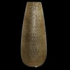 CHEMIN DE CAMPAGNE - Vase en céramique doré 14 x 33.5 ø ouv 5,5