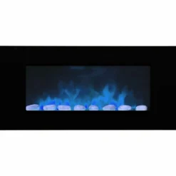 CHEMIN'ARTE® - Cheminée décorative électrique murale volcano xxl