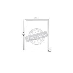 CHEMIN'ARTE® - Cheminée murale empire state en acier et verre trempé