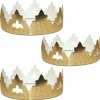 CHEVALIER DIFFUSION - 6 couronnes en carton pour galette des rois - classique