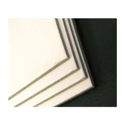 CLAIREFONTAINE - Feuille cartonnée blanc-gris (1200g) 50x65 cm