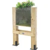 CLASSIC WORLD - Classic world wooden planter 'watch it grow' 54600