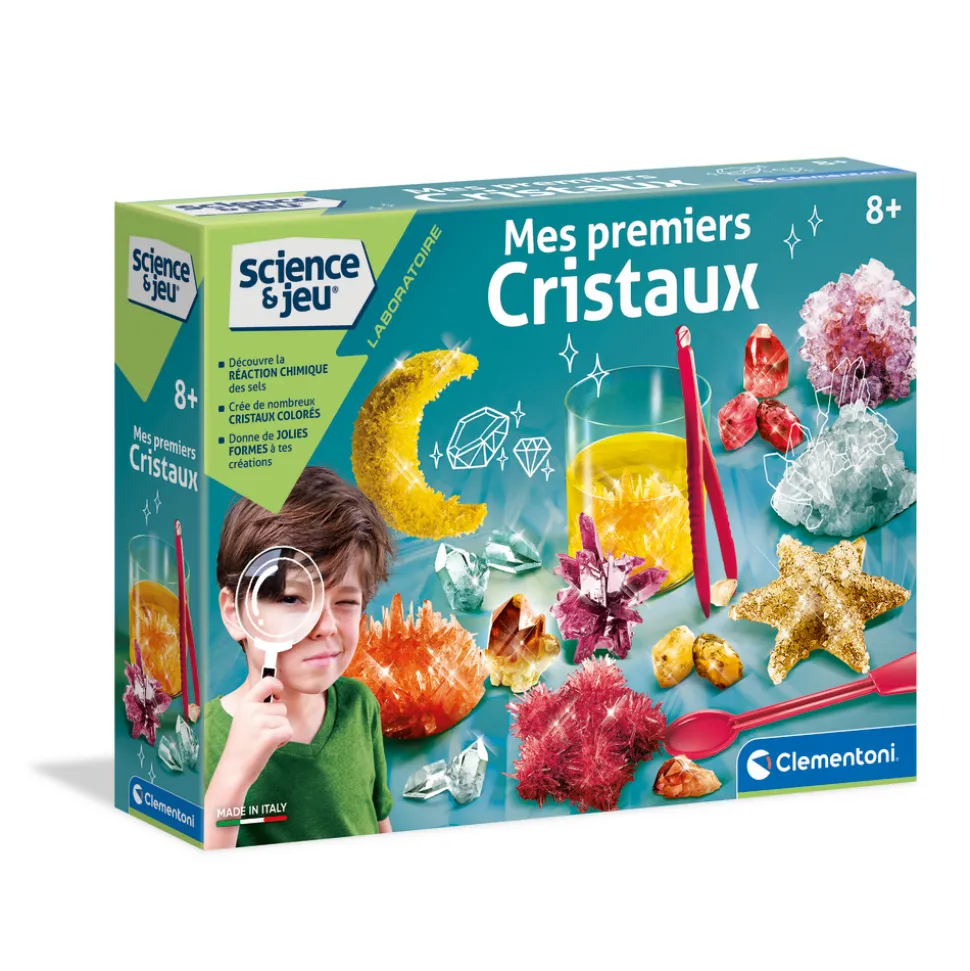 CLEMENTONI - Coffret Crée tes cristaux