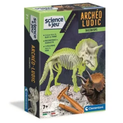 CLEMENTONI - Coffret d'archéologie tricératops