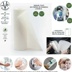 COOK CONCEPT - Essuie-tout réutilisable 20x30x28cm