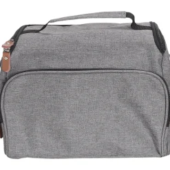 COOK CONCEPT - Lunch bag gris zippé 25,4x20,3x12,7cm