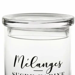 COTE TABLE - Pot en verre papilles 20cm