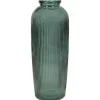 COTE TABLE - Vase aheli émeraude verre recyclé 25x72cm