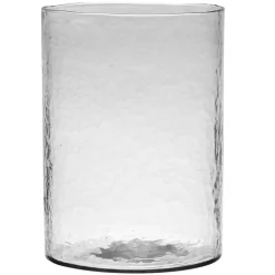 COTE TABLE - Vase cylindrique verre gaia 19x26 cm