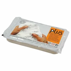 CREOTIME - Argile à modeler 1 kg - gris clair