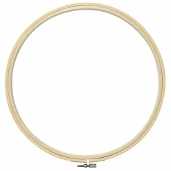 CREOTIME - Cadre de broderie en bois ø 25 cm