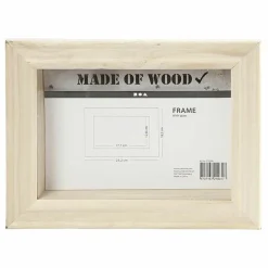 CREOTIME - Cadre en bois 3d - 23,2 x 18,2 x 2,5 cm
