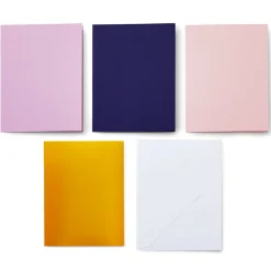 CRICUT - 8 cartes adhésives et enveloppes bleu /rose - cricut