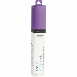 CRICUT - 4 feuilles de transfert - gris/ violet - cricut