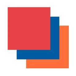 CRICUT - 3 vinyles permanents 122 x 14 cm - rouge, orange, bleu