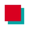 CRICUT - 2 vinyles permanents cricut 91 x 33 cm - aqua, rouge