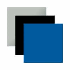 CRICUT - 3 vinyles permanents 91 x 33 cm - bleu, noir, argenté