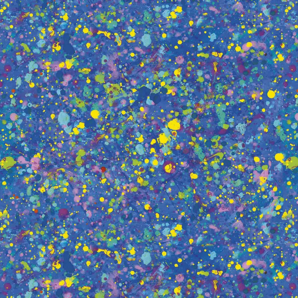 CRICUT - Feuilles de transfert pour mug press - splash bleu - 11,4 x 30,5 cm