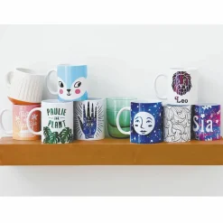 CRICUT - Feuilles de transfert pour mug press - splash bleu - 11,4 x 30,5 cm