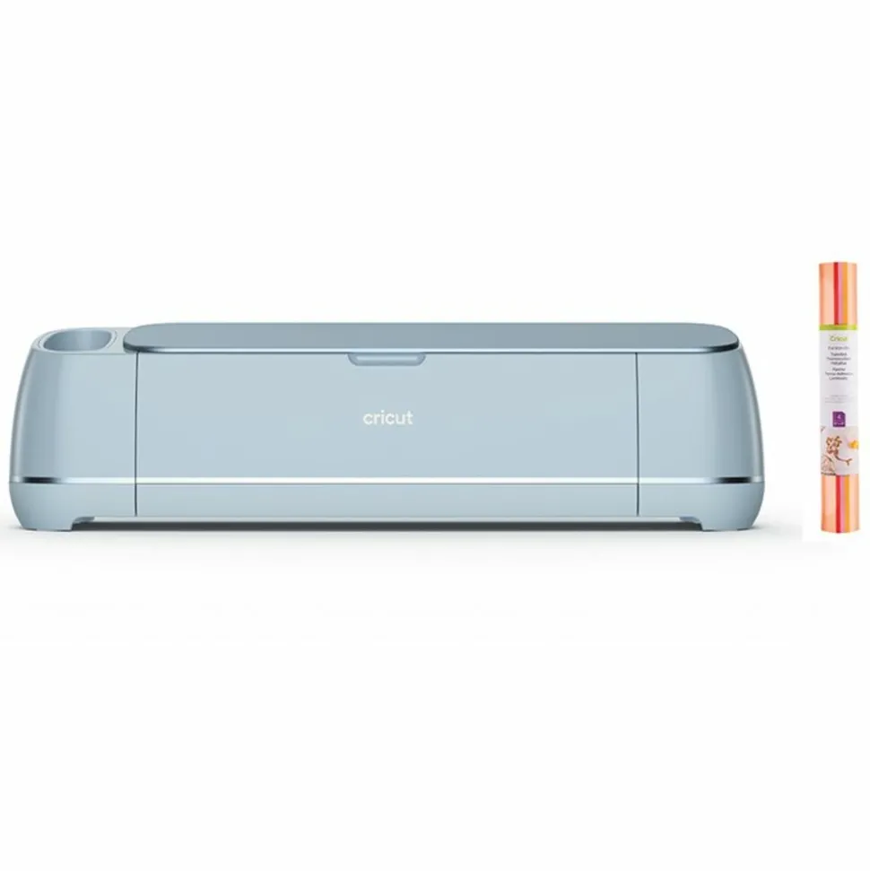 CRICUT - Machine de découpe cricut maker 3 + 4 flex thermocollants orange, rose, rouge, cuivré métallisé 30,5 x 30,5 cm