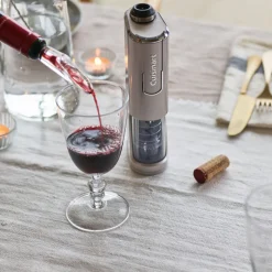 Cuisinart tire-bouchon sans fil avec pompe à vide et verseur - rwo100e