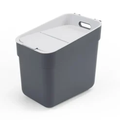 CURVER - Poubelle ready to collect 20 l gris foncé