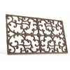 DÉCORATION D'AUTREFOIS - Paillasson rectangulaire fonte fonte marron - décoration d'autrefois