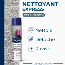 DÉCOWEB - Nettoyant raviveur express tapis moquettes starwax - 600ml