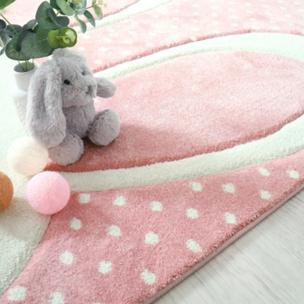 DÉCOWEB - Tapis enfant "lapinou"