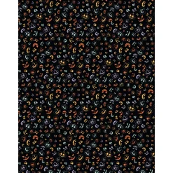 DECOPATCH - Assortiment de papier foil : 4 feuilles, thème Halloween - 30x40cm