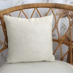 DECOSTARS - Decostars - coussin carré - effet lin