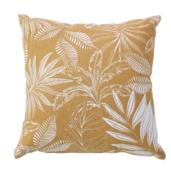 DECOSTARS - Decostars - coussin canapé déhoussable motif végétal