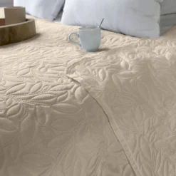 DECOSTARS - Decostars - couvre-lit microfibre à motif floral