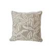 DECOSTARS - Decostars - coussin déhoussable en coton recyclé chambray