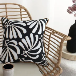 DECOSTARS - Decostars - coussin carré déhoussable design abstrait