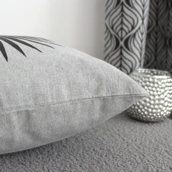 DECOSTARS - Decostars - coussin carré feuille de palmier