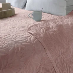 DECOSTARS - Decostars - couvre-lit microfibre à motif floral