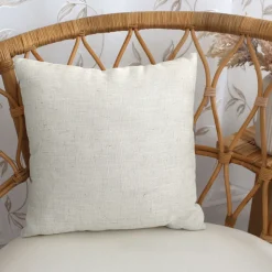 DECOSTARS - Decostars - coussin carré - effet lin