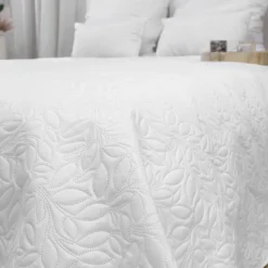 DECOSTARS - Decostars - couvre-lit microfibre à motif floral