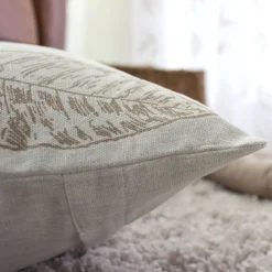 DECOSTARS - Decostars - coussin carré motif nature épuré