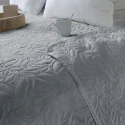 DECOSTARS - Decostars - couvre-lit microfibre à motif floral