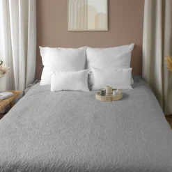 DECOSTARS - Decostars - couvre-lit microfibre à motif floral