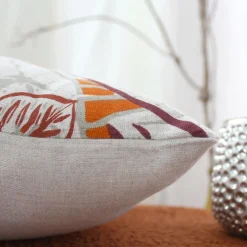 DECOSTARS - Decostars - coussin rectangulaire coloré motif exotique