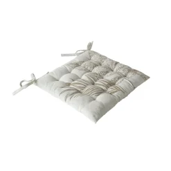 DECOSTARS - Decostars - galette de chaise piquée motif nature