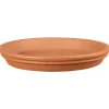 DEROMA - Soucoupe Imperméable en terre cuite Ø 25,1 x H. 3,3cm