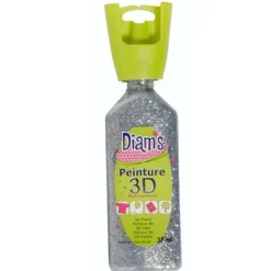 DIAM'S - Peinture 3d multisurface - pailleté argent