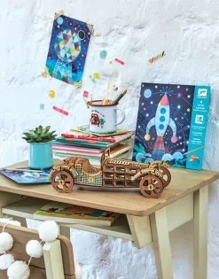 DJECO - Carte à gratter mission cosmique