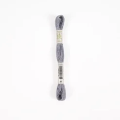 DMC - Fil de laine organique à broder Eco Vita 360 coloris 601 gris -16m